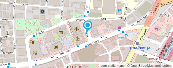 מפת הגעה אל בית המשפט המחוזי