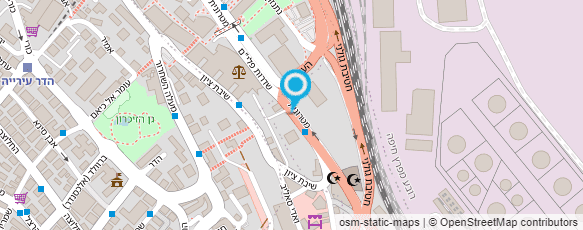 מפת הגעה אל בית המשפט המחוזי