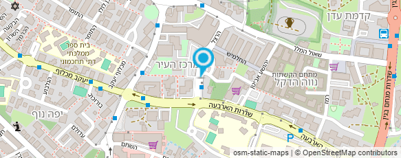 מפת הגעה אל כללית סמייל