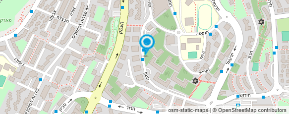 מפת הגעה אל כללית סמייל