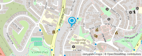 מפת הגעה אל מעסה מקצועי מפת הגעה אל מעסה מקצועי