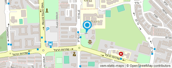 מפת הגעה אל בית משפט השלום