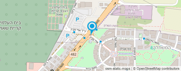 מפת הגעה אל הדר במים