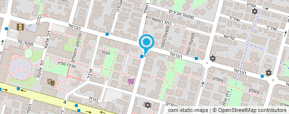 מפת הגעה אל ליזה קוסמטיקאית