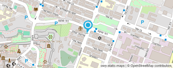 מפת הגעה אל בית משפט השלום