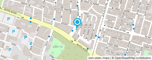 מפת הגעה אל בית משפט לנוער