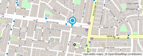 מפת הגעה אל דפנה שחר - רקדנית בטן