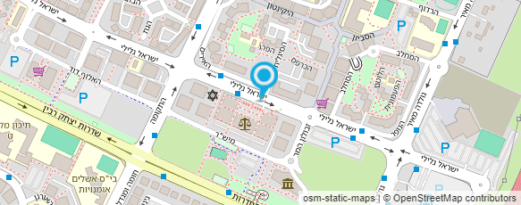 מפת הגעה אל בית משפט לענייני משפחה