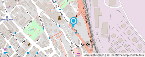 מפת הגעה אל בית משפט לנוער