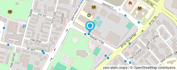 מפת הגעה אל בית משפט לנוער