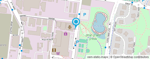 מפת הגעה אל בית משפט לנוער