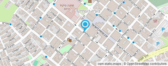 מפת הגעה אל עו"ד כהן-דנילוביץ אידית