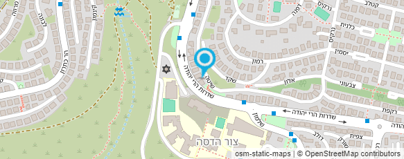 מפת הגעה אל מספרת צור הדסה