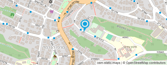 מפת הגעה אל הילה אשחר - מלווה רוחנית