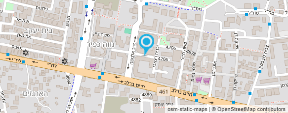 מפת הגעה אל סילבר וואן - SILVER VAN