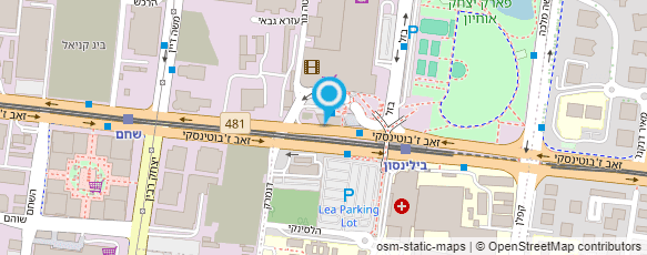 מפת הגעה אל BODY SHOP מפת הגעה אל BODY SHOP