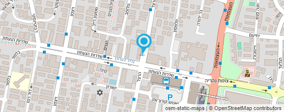 מפת הגעה אל BODY  SHOP