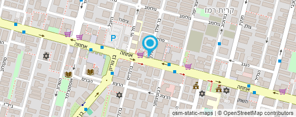 מפת הגעה אל רשת מרפאות פרופורציה