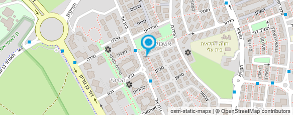 מפת הגעה אל קדש יחיאל