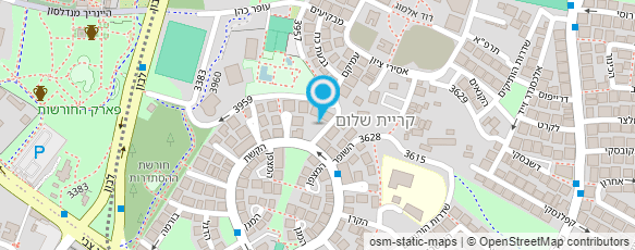 מפת הגעה אל קירור ומיזוג שלומי