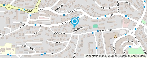 מפת הגעה אל נעמי כהן איפור מקצועי