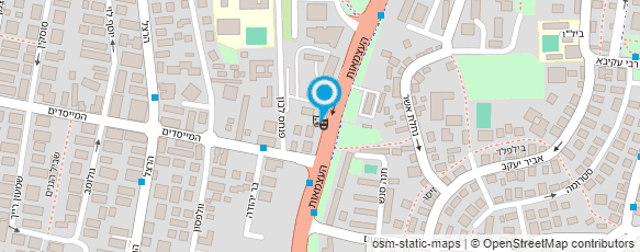 מפת הגעה אל מוטורון המרכז לספורט אתגרי