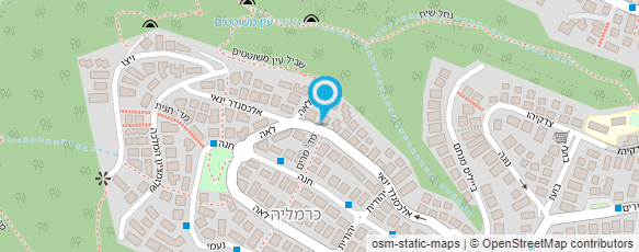 מפת הגעה אל חן כרמי פסיכולוג קליני