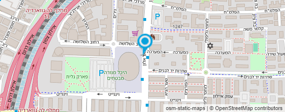 מפת הגעה אל זברה