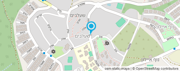 מפת הגעה אל עמק איילון