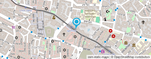 מפת הגעה אל בהינו יודאיקה ומתנות