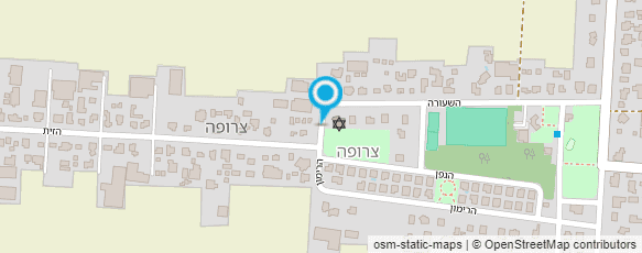 מפת הגעה אל הסעות חוף הכרמל בע"מ