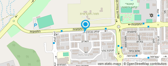 מפת הגעה אל קעקועים נרקיס