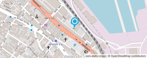 מפת הגעה אל המרכז האקדמאי כרמל