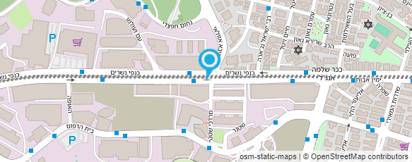 מפת הגעה אל המשרד לשירותי דת