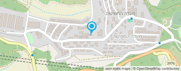 מפת הגעה אל מוסך מעלה החמישה