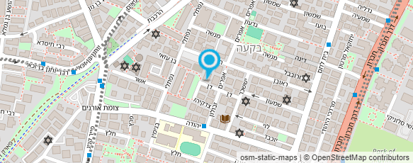 מפת הגעה אל המנשא של טליה