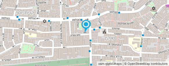 מפת הגעה אל חיים כהן