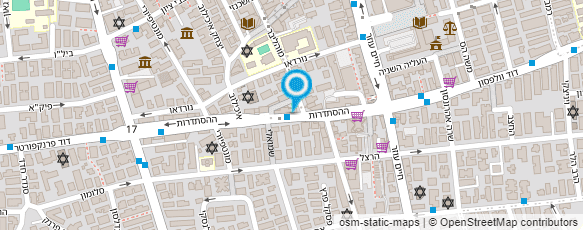 מפת הגעה אל סלון יופי ליידיס פירסט מפת הגעה אל סלון יופי ליידיס פירסט