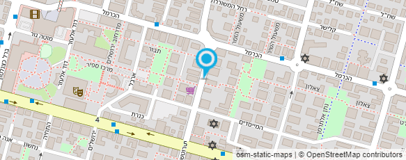 מפת הגעה אל עורגני-מרכז להסרת שיער וקוסמטיקה אורגנית