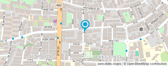 מפת הגעה אל עו"ד אש בר-קשת מרים