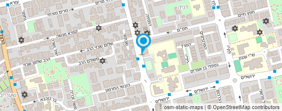 מפת הגעה אל גד שהרבני משרד עו"ד