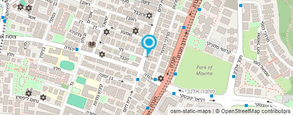 מפת הגעה אל אמריקן פאי פיצה