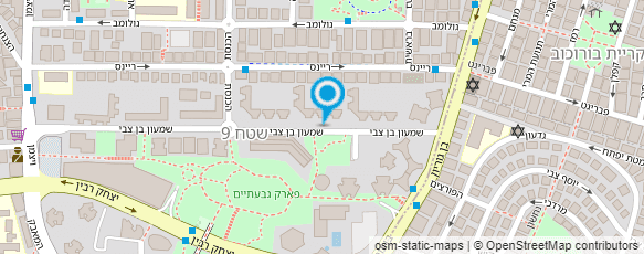 מפת הגעה אל ג'ינקו נטורל-ד"ר מיכל לזרוביץ