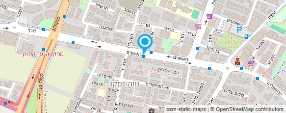 מפת הגעה אל גיל רן קרצוף ואספלט