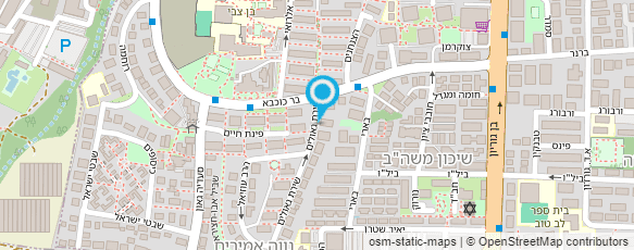 מפת הגעה אל ר.מ. שערים חשמליים