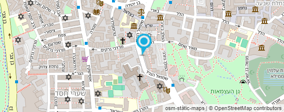 מפת הגעה אל מרכז אמבר ללימוד אנגלית