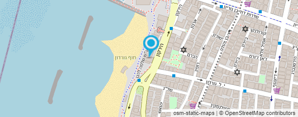 מפת הגעה אל קפה גורדו