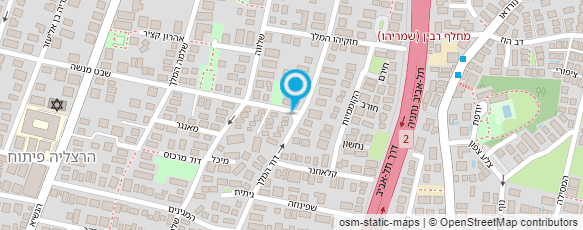 מפת הגעה אל רות וייס - שיווק וקידום  במלונאות