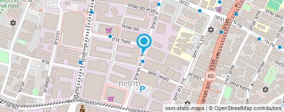 מפת הגעה אל מסגריית נדב