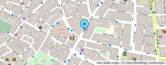 מפת הגעה אל חברת פרסום והפקות - plooop